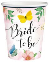 Kubek Bride to be Kwiaty 220ml 6szt