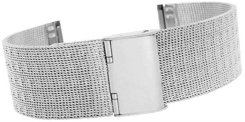 Bransoleta Fashion Mesh Srebrna IPS 22 mm FA22S zdjęcie 1