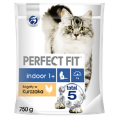 PERFECT FIT Indoor 1+ Z Kurczakiem 750g