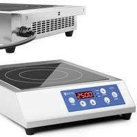 kuchenka płyta indukcyjna nastawna 1 pole grzewcze śr. 28 cm led 3500 w