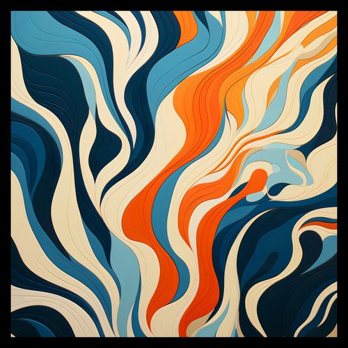 Plakat 30x30cm Oceaniczne Fale na Arena.pl