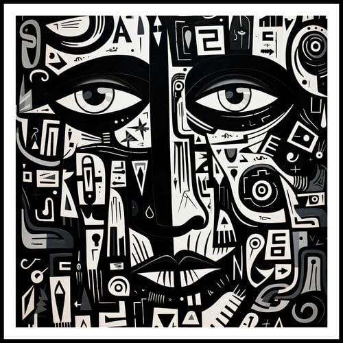 Plakat 80x80cm Labirynt Myśli na Arena.pl