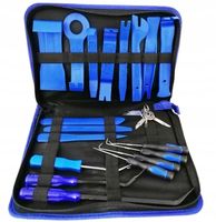 Komplet ściągaczy do tapicerki radia haczyki haki 25 elementów