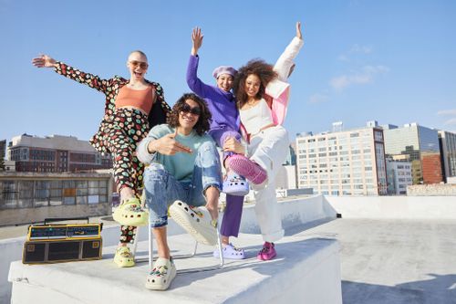 Damskie Buty Chodaki Platforma Crocs Classic Crush 207521 Clog 41-42 na Arena.pl