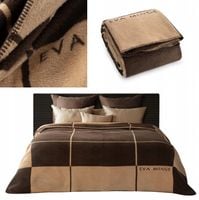 Koc pled ELEGANT5 EVA MINGE 220x240 cm jasnobeżowy gruby miękki ciepły na ł