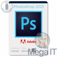 Photoshop 2021 -  Licencja Wieczysta (LifeTime) - Windows - Licencja Biznes - BOX (USB)