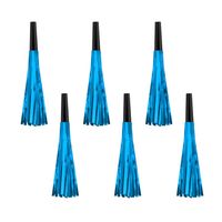 Trąbki imprezowe niebieskie 6szt