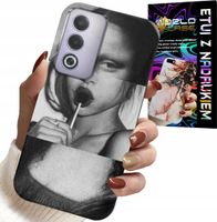 ETUI DO OPPO A80 5G - MONA LISA Z LIZAKIEM MODNE WZORY CASE