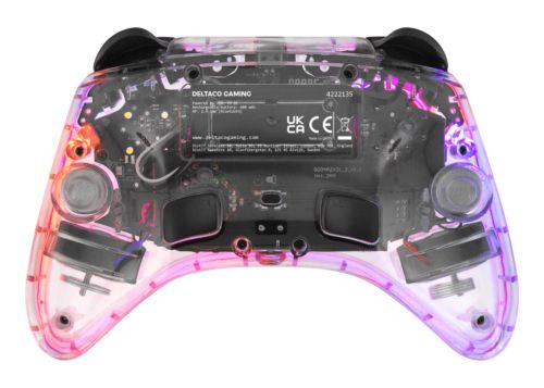 Pad Deltaco Pad bezprzewodowy transparentny RGB Switch/PC/Android na Arena.pl
