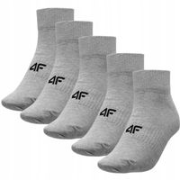 5-PAK SKARPETY MĘSKIE 4F SPORTOWE NA CO DZIEŃ MIEKKIE BAWEŁNA