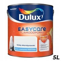 DULUX EASYCARE FARBA LATEKSOWA PLAMOODPORNA Biały Skandynawski 5L