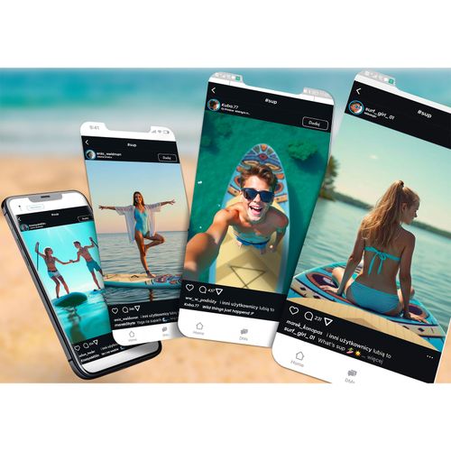 Deska SUP Aquasurf 275 x 76 x 12 cm Soke 850000 na Arena.pl