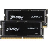 kingston 32gb 4800mt/s ddr5 cl38 sodimm (kit of 2) fury impact pnp