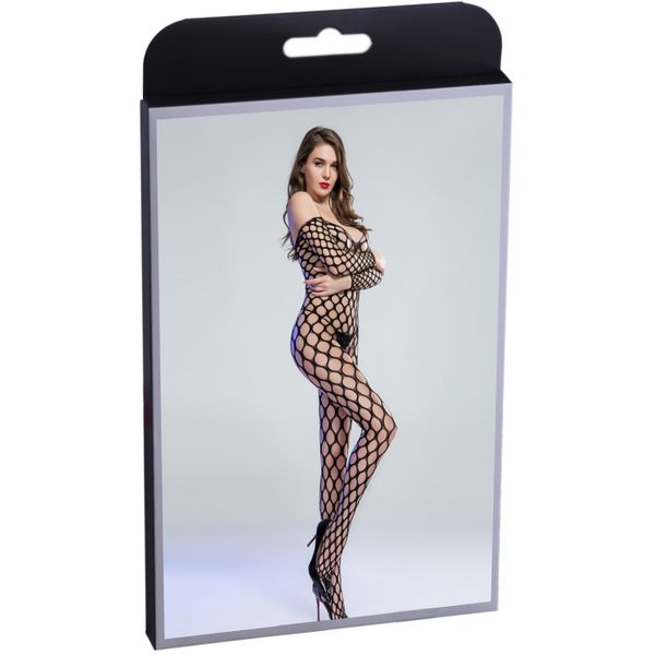Bodystocking Siateczka Z Dużymi Oczkami S/L (038) zdjęcie 3