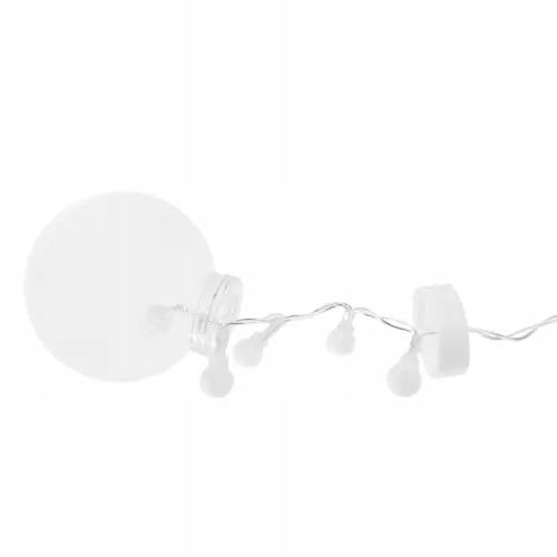 Kurtyna Świetlna 108LED Zewnętrzna Węwnętrzna USB Biały Zimny Lampki na Arena.pl