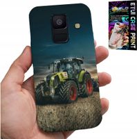 ETUI DO SAMSUNG A6 2018 - TRAKTOR CIĄGNIK ROLNICZY PLECKI, WZORY