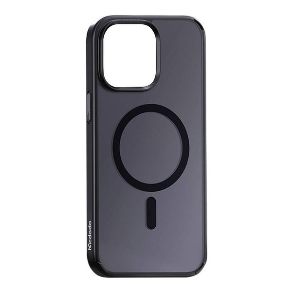 Etui McDodo Magnetic do iPhone 15 Plus (czarny) zdjęcie 1