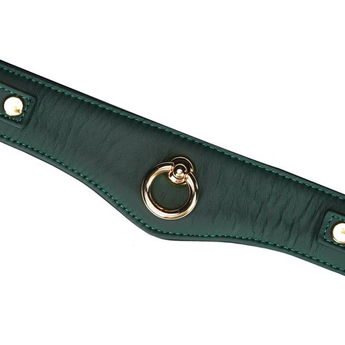 obroża mossy chic leather curved collar liebe seele na Arena.pl