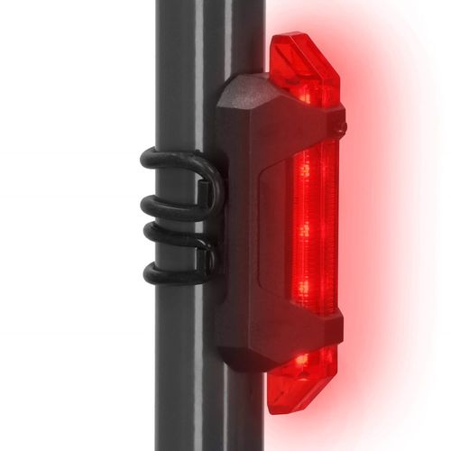 Zestaw lampek rowerowych na przód i tył 2 szt. ładowane solarnie i na USB na Arena.pl