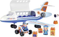 Klocki konstrukcyjne Abrick Happy Jet 3155 30 elementów