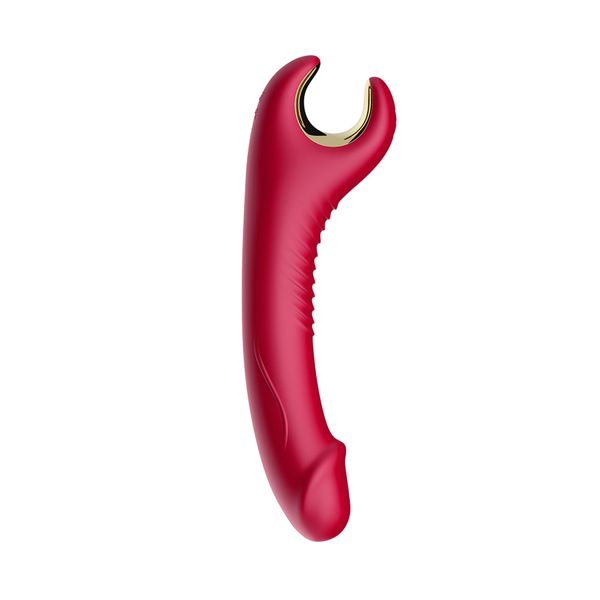 Stymulator Silicone 9 Vibration Function Red zdjęcie 1