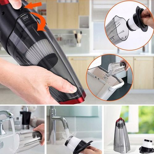 ODKURZACZ PODRĘCZNY BEZPRZEWODOWY MOCNY DO AUTA SAMOCHODOWY 120 W 7200 PA na Arena.pl