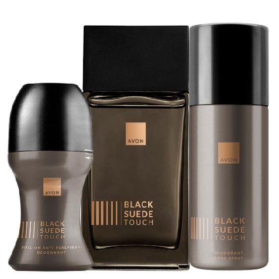 Avon Black Suede Touch Zestaw Męski zdjęcie 1