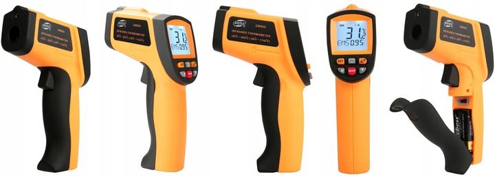 PIROMETR TERMOMETR BEZKONTAKTOWY LASEROWY BEZDOTYKOWY PODCZERWIEŃ -50 +950 zdjęcie 9