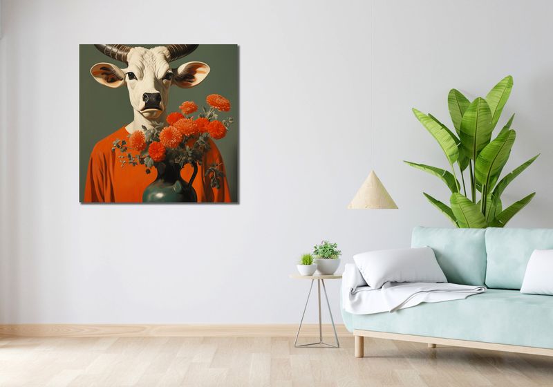 Obraz 90x90cm Harmonia Kontrastów zdjęcie 2