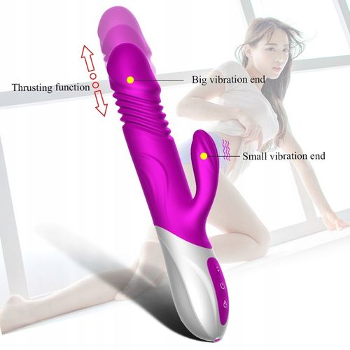 Wibrator-Silicone Vibrator USB 10 Function and Thr na Arena.pl