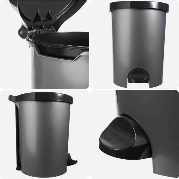 CURVER Kosz Do Segregacji Na Śmieci Pojemnik Na Odpady 15L Kubeł Śmietnik zdjęcie 5