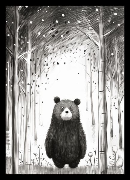 Plakat 21x29,7cm Ciekawski Miś zdjęcie 2