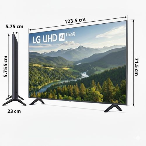 LG telewizor 55 cali LED 55UR781C WebOs Smart TV 4K UHD czarny na Arena.pl