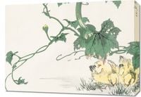 Obraz 70x50cm Chick, Kashu Japoński Vintage do Salonu