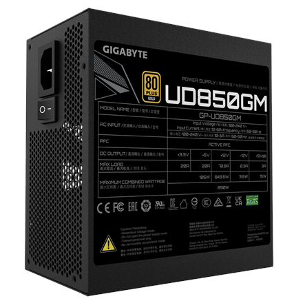 Gigabyte | PSU | GP-UD850GM | W | 850 W na Arena.pl