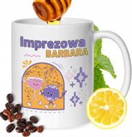 Kubek Dla Barbary Koleżanki Przyjaciółki Prezent Z Nadrukiem Biały 330Ml