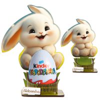 Stojak Na Jajko Kinder Zajączek Wielkanocny Prezent Upominek Świąteczny