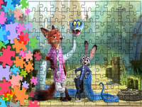 Puzzle tradycyjne - Zwierzogród 2 - Zootopia