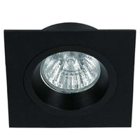 Wpuszczana lampa sufitowa Osta Nero Orlicki Design kwadratowa czarna