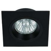 Wpuszczana lampa sufitowa Osta Nero Orlicki Design kwadratowa czarna