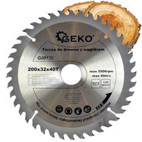 PIŁA TARCZA WIDIOWA DO CIĘCIA DREWNA 200x32 40 ZĘBÓW TNĄCYCH G00136