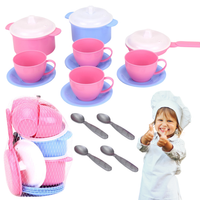 Zestaw Kuchenny Naczyń Filiżanki Dla Dzieci 18 Sztuk 2209