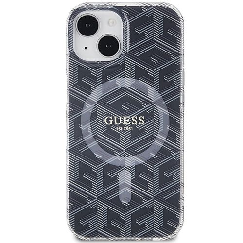 Etui Guess do iPhone 15, iPhone 14, iPhone 13, Czarny, MagSafe na Arena.pl