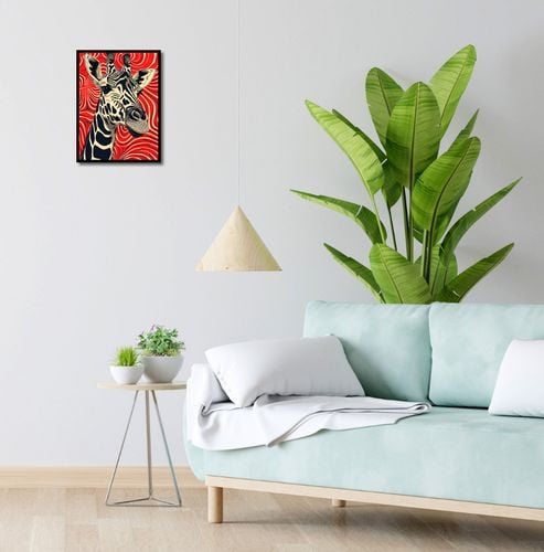 Plakat 30x40cm Wzrok Żyrafy na Arena.pl