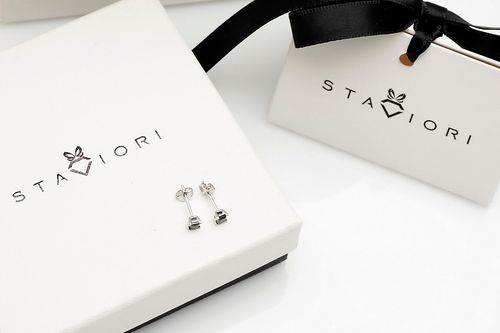 Srebrne kolczyki Staviori na Arena.pl