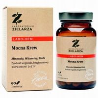 Laboratorium Zielarza MOCNA KREW -DR. RÓŻANSKI 60 kaps
