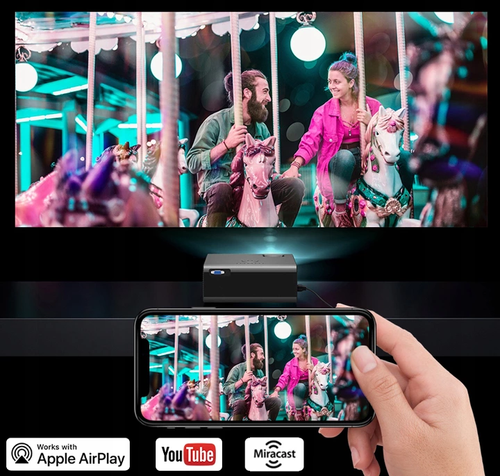 Rzutnik Projektor Overmax Multipic 3.5 Led Hd Wifi na Arena.pl