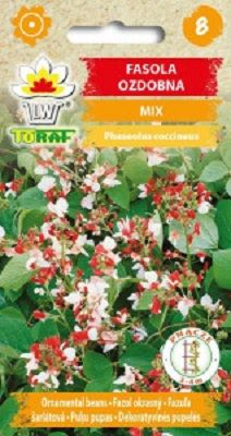 Fasola ozdobna mix nasiona 6 szt. zdjęcie 1