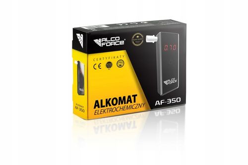 Alkomat AlcoForce AF-350 + kalibracja + ustniki na Arena.pl