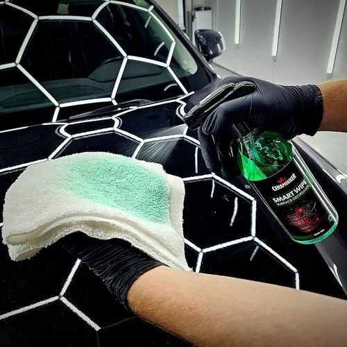 Wosk Samochodowy na Mokro LIQUID GLASS + Odtłuszczacz do Lakieru SMART WIPE na Arena.pl